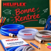 Bonne rentrée Heliflex France : tuyaux PVC tressé, spiralé et flexible inox avec le catalogue saison 2027